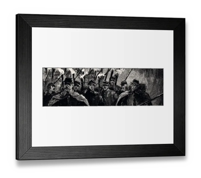 Framed Print : SHERMANs ARMY (XXXL)