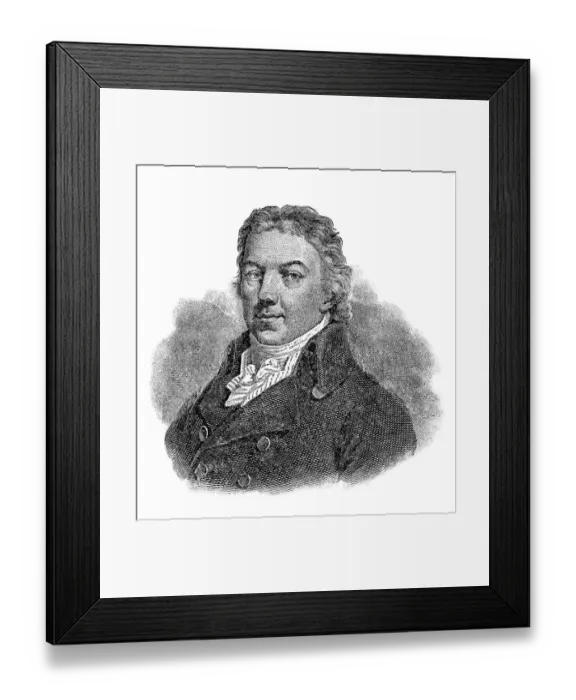 Framed Print : DR EDWARD JENNER (XXXL)