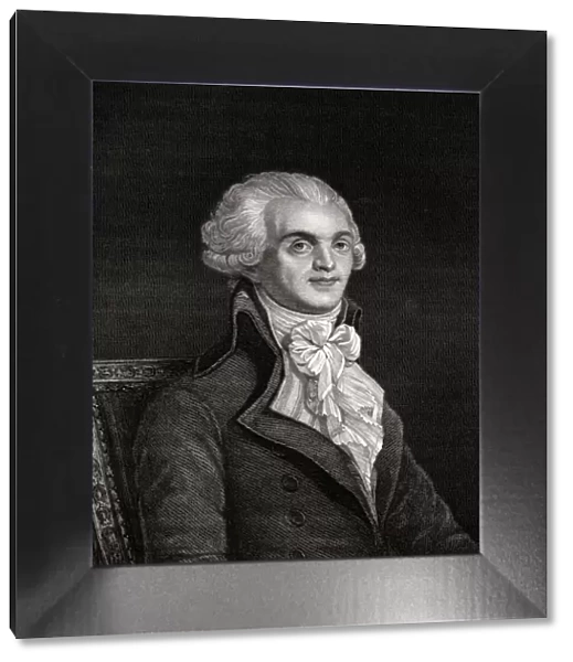 Maximilien Robespierre (Sepia toned)