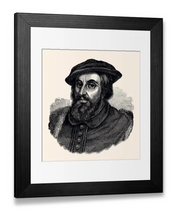 Framed Print : HERNANDO CORTES (XXXL)
