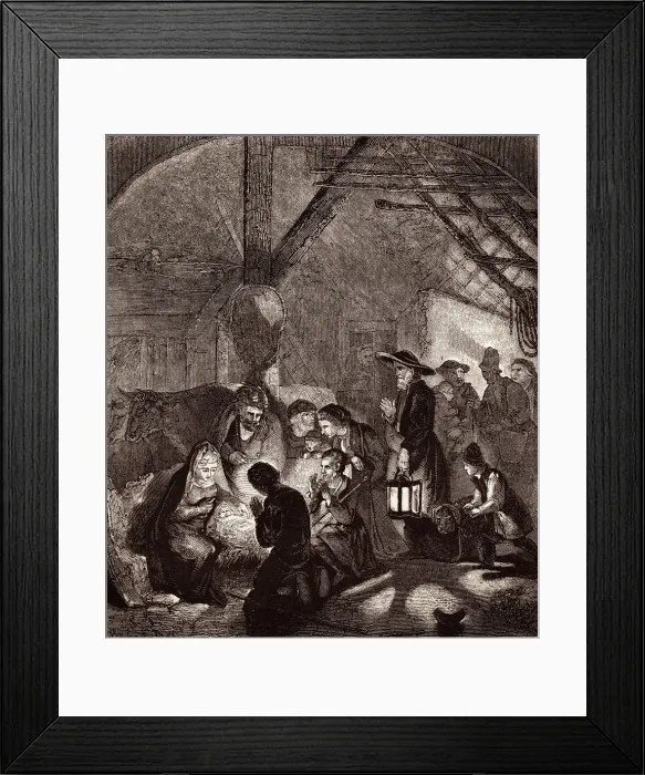 Framed Print : The nativity Framed Print : The nativity