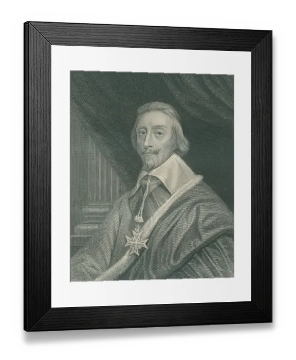 Framed Print : Cardinal Richelieu First Minister (XXXL) Framed Print : Cardinal Richelieu First Minister (XXXL)