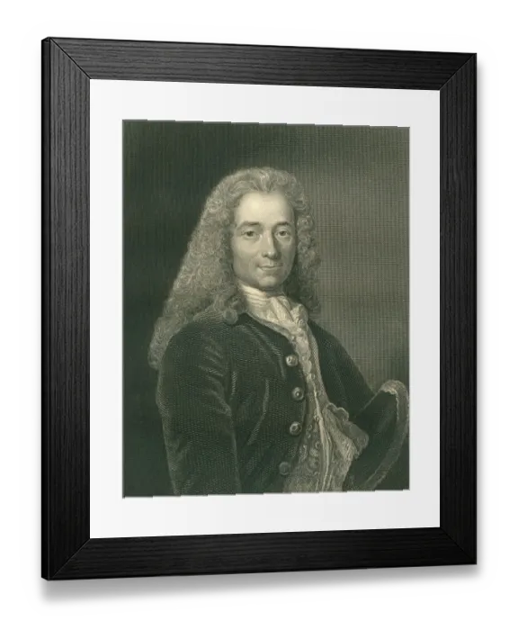 Framed Print : Voltaire (XXXL) Framed Print : Voltaire (XXXL)