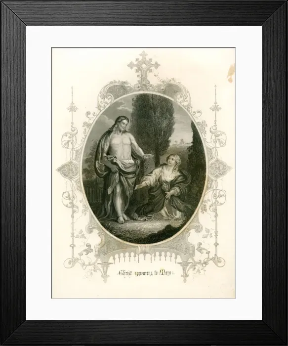Framed Print : Christ and Mary Framed Print : Christ and Mary