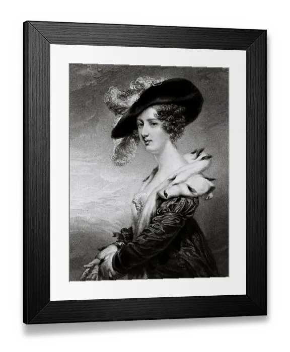 Framed Print : Lady Georgiana Agar-Ellis Framed Print : Lady Georgiana Agar-Ellis