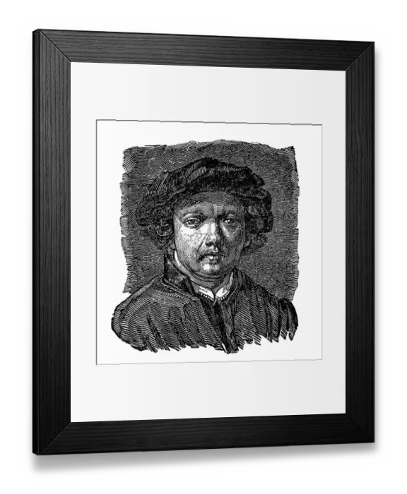 Framed Print : REMBRANDT (1606 - 1669) XXXL
