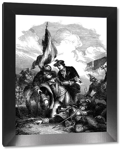 Death of General Montgomery at Quebec, 1775