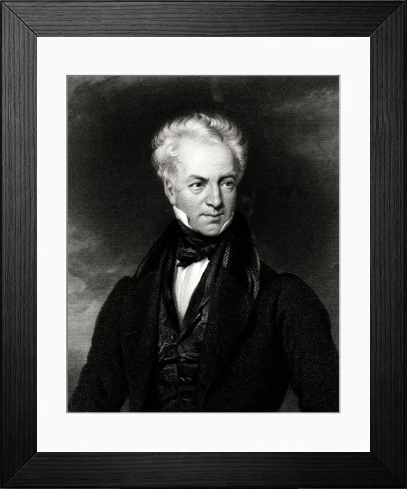 Framed Print : John Baron, english physician Framed Print : John Baron, english physician