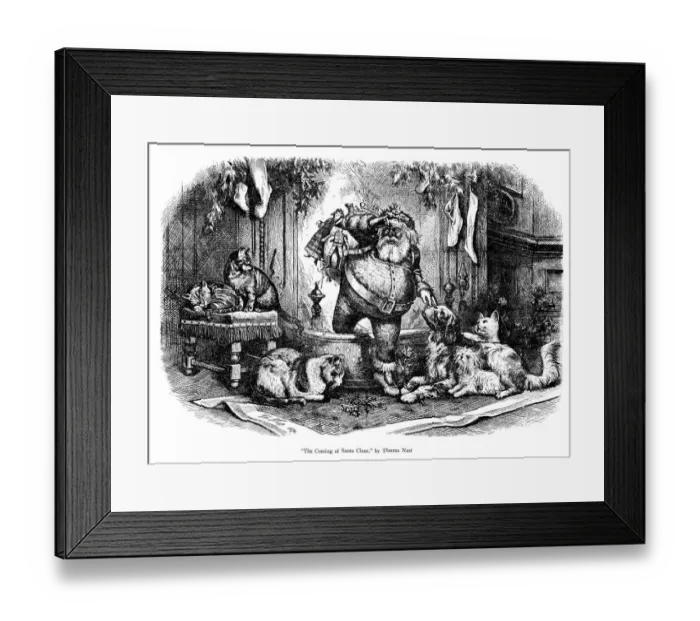 Framed Print : SANTA CLAUS Framed Print : SANTA CLAUS