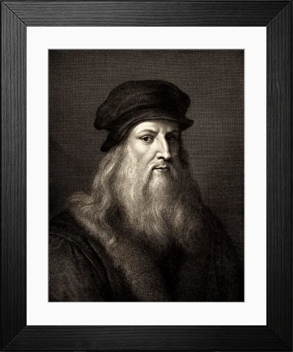 Framed Print : Leonardo da Vinci Framed Print : Leonardo da Vinci