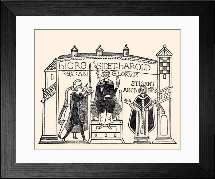 Framed Print : HAROLD, KING OF ENGLAND (XXXL) Framed Print : HAROLD, KING OF ENGLAND (XXXL)