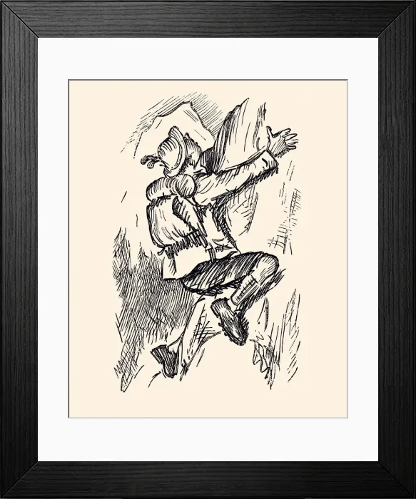 Framed Print : TO CLIMB (XXXL) Framed Print : TO CLIMB (XXXL)