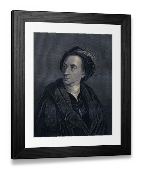 Framed Print : Alexander Pope (XXXL) Framed Print : Alexander Pope (XXXL)