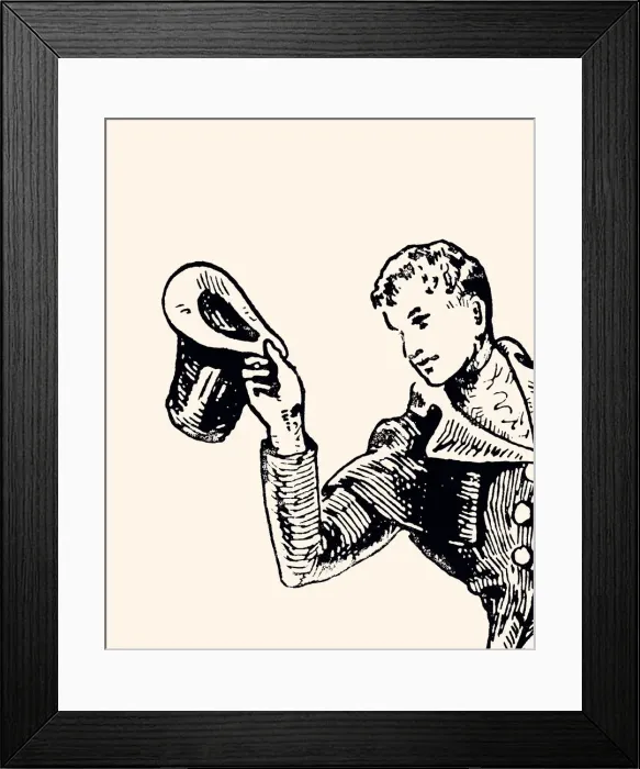 Framed Print : GREETING (XXXL with lots of details)