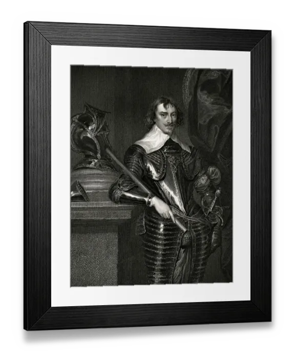 Framed Print : Robert Rich Earl of Warwick Framed Print : Robert Rich Earl of Warwick