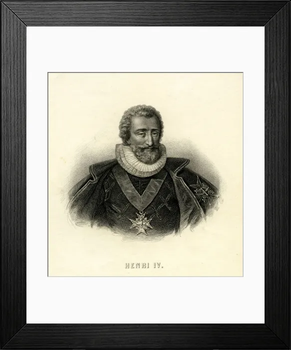 Framed Print : Henry IV (XXXL) Framed Print : Henry IV (XXXL)