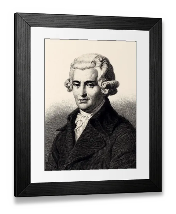 Framed Print : Joseph Haydn (XXXL) Framed Print : Joseph Haydn (XXXL)