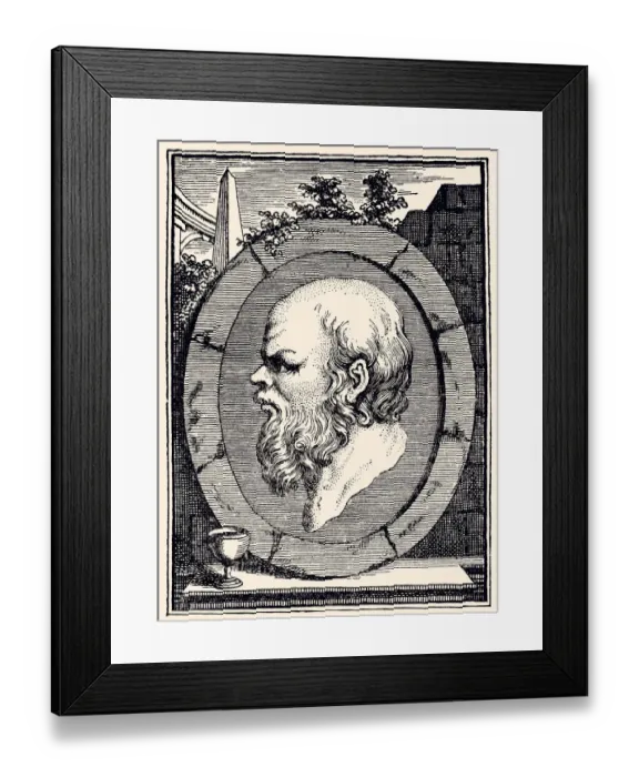 Framed Print : SOCRATES (XXXL) Framed Print : SOCRATES (XXXL)