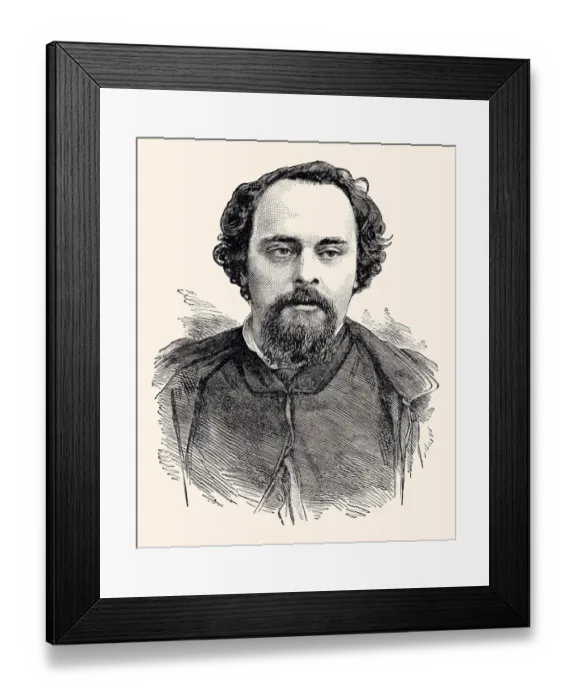 Framed Print : DANTE GABRIEL ROSSETTI (XXXL) Framed Print : DANTE GABRIEL ROSSETTI (XXXL)