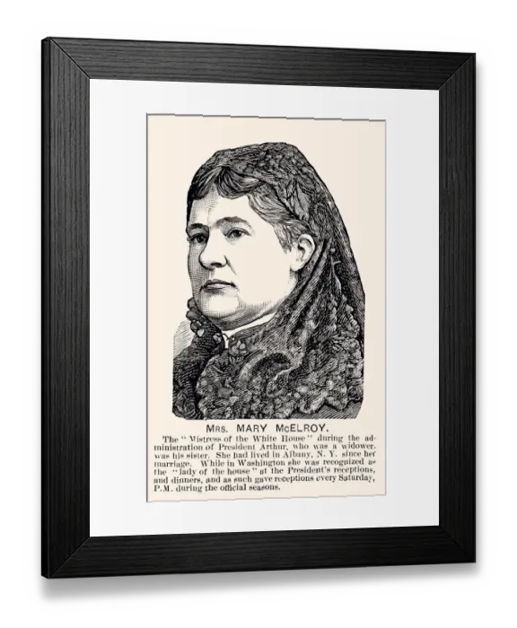 Framed Print : Mrs. MARY McELROY (XXXL)