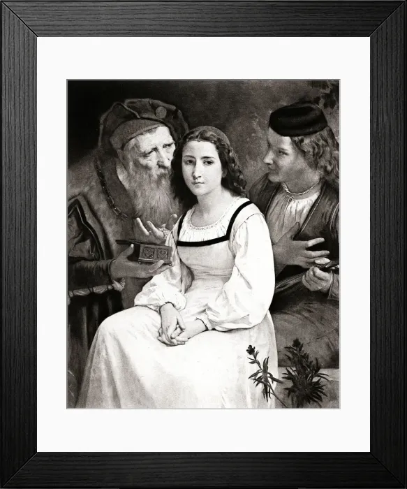 Framed Print : Between love and riches Framed Print : Between love and riches