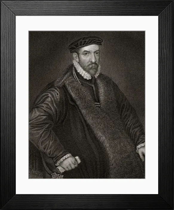Framed Print : Sir Nicholas Bacon Framed Print : Sir Nicholas Bacon