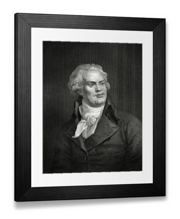 Framed Print : Georges Danton (XXXL)