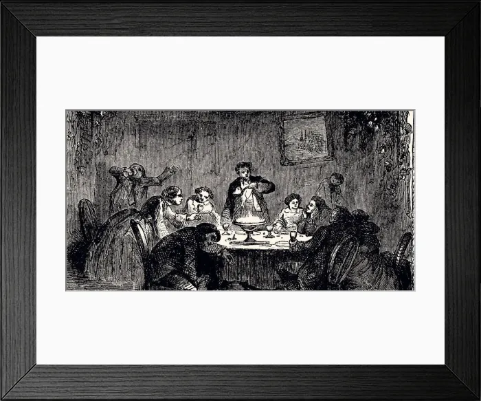 Framed Print : CHRISTMAS DINER (XXXL) Framed Print : CHRISTMAS DINER (XXXL)