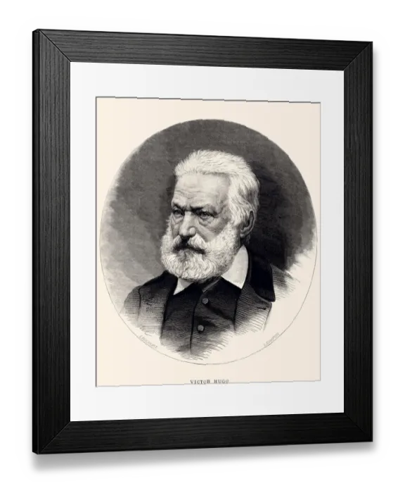 Framed Print : VICTOR HUGO (XXXL)