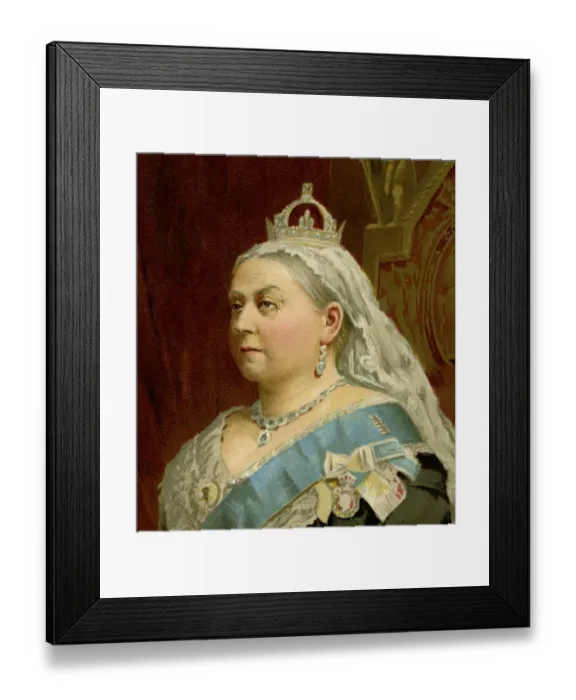 Framed Print : QUEEN VICTORIA (XXXL resolution) Framed Print : QUEEN VICTORIA (XXXL resolution)