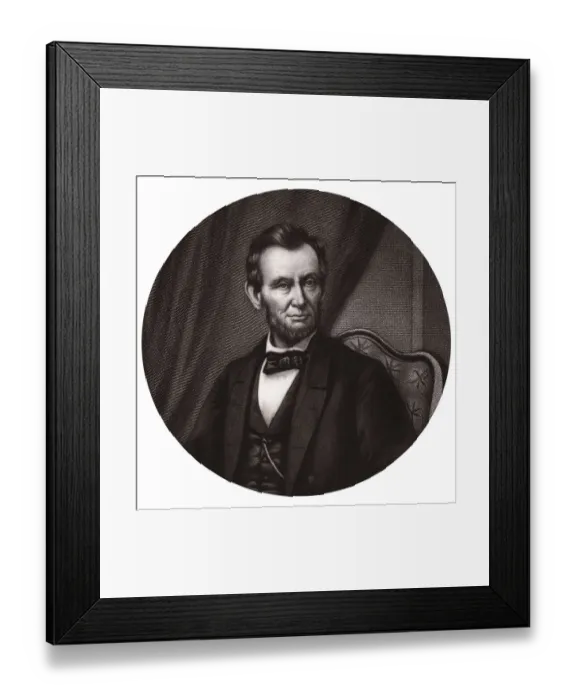Framed Print : Abraham Lincoln, 16th President of the United States Framed Print : Abraham Lincoln, 16th President of the United States