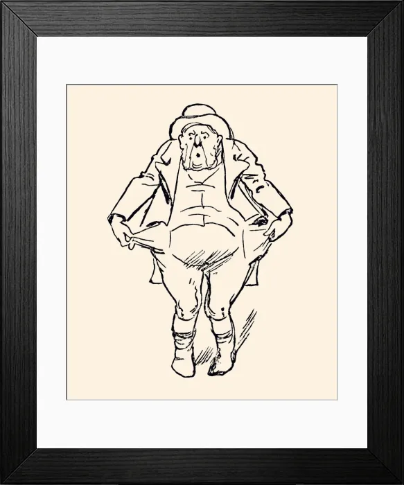Framed Print : POVERTY (XXXL)