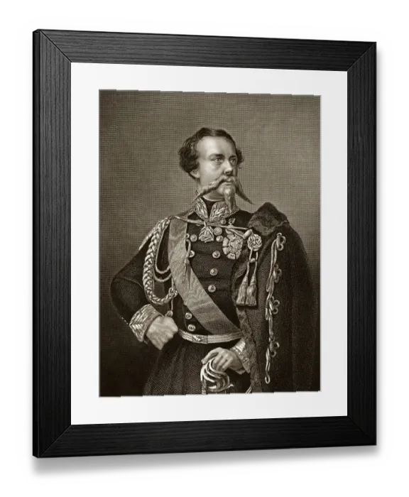Framed Print : Victor Emanuel II Framed Print : Victor Emanuel II