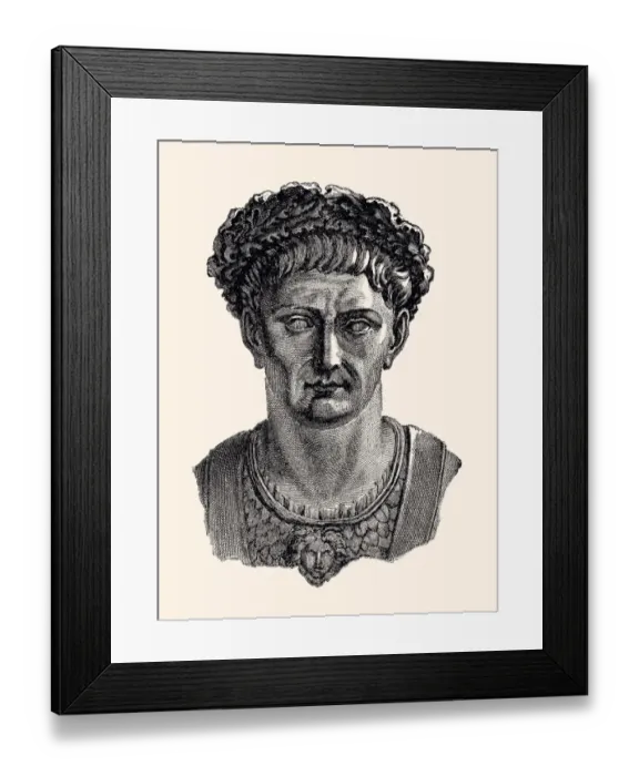 Framed Print : TRAJAN, ROMAN EMPEROR ((XXXL with lots of details) Framed Print : TRAJAN, ROMAN EMPEROR ((XXXL with lots of details)
