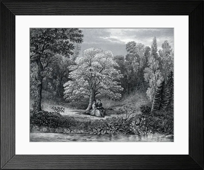 Framed Print : Love story Framed Print : Love story