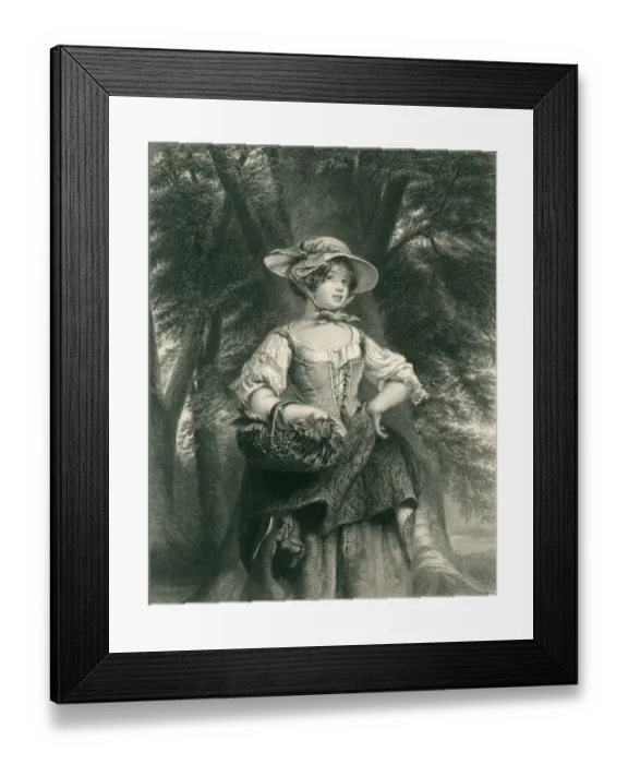 Framed Print : Young woman Framed Print : Young woman