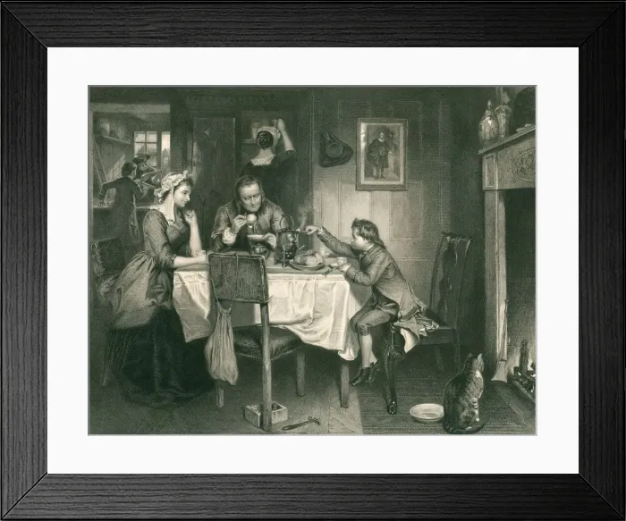 Framed Print : Family (Watts first experiment) Framed Print : Family (Watts first experiment)