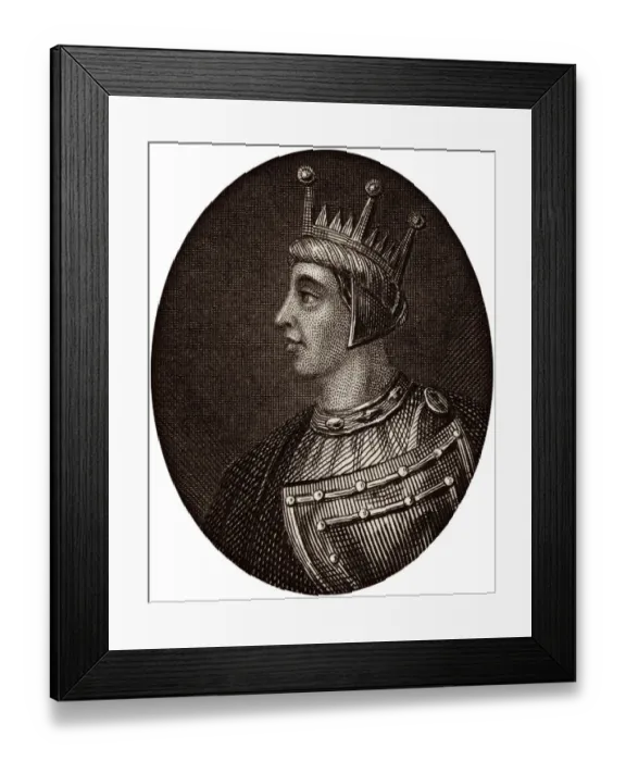 Framed Print : King Edred