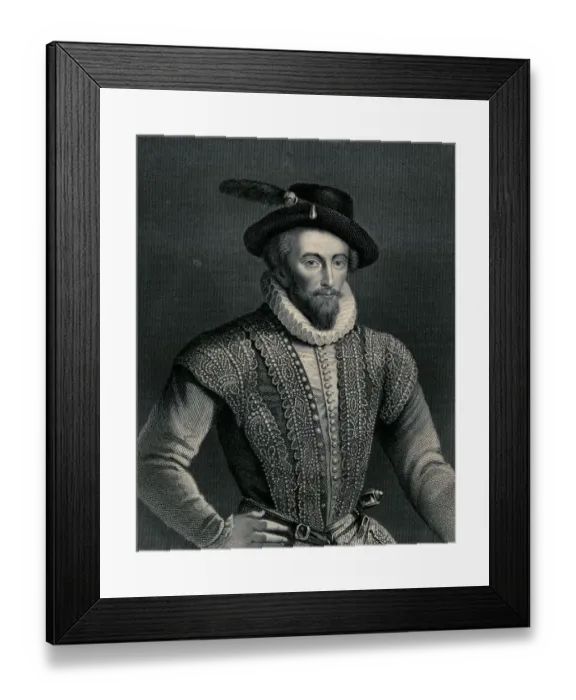 Framed Print : Sir Walter Raleigh (XXXL) Framed Print : Sir Walter Raleigh (XXXL)