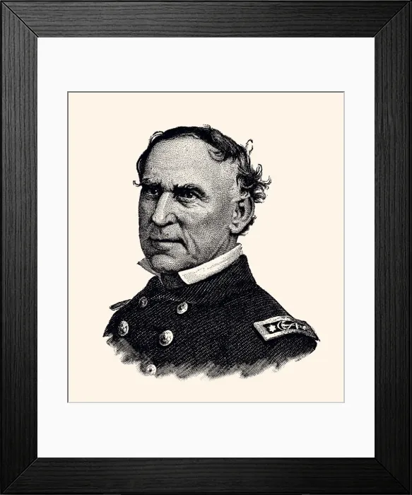 Framed Print : DAVID GLASGOW FARRAGUT (XXXL) Framed Print : DAVID GLASGOW FARRAGUT (XXXL)