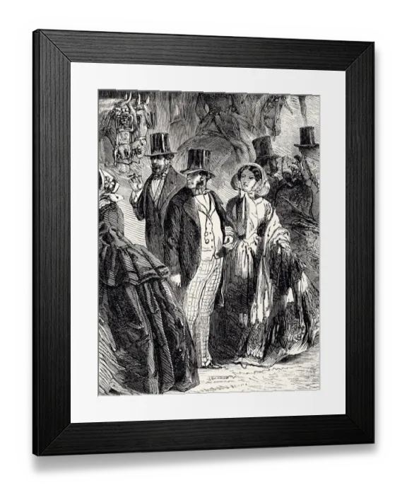 Framed Print : FRANCE : BOIS DE BOULOGNE 1857 -XXXL with lots of details Framed Print : FRANCE : BOIS DE BOULOGNE 1857 -XXXL with lots of details
