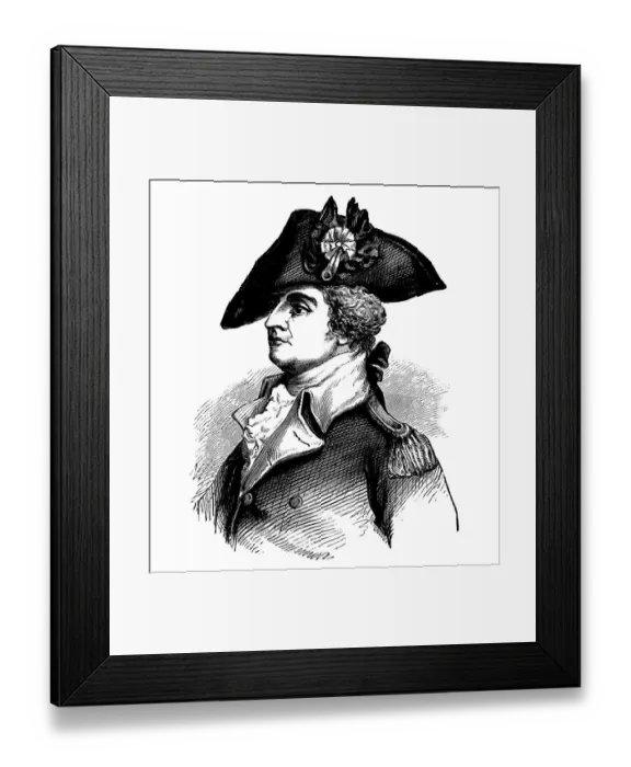 Framed Print : Anthony Wayne, United States Army General Framed Print : Anthony Wayne, United States Army General