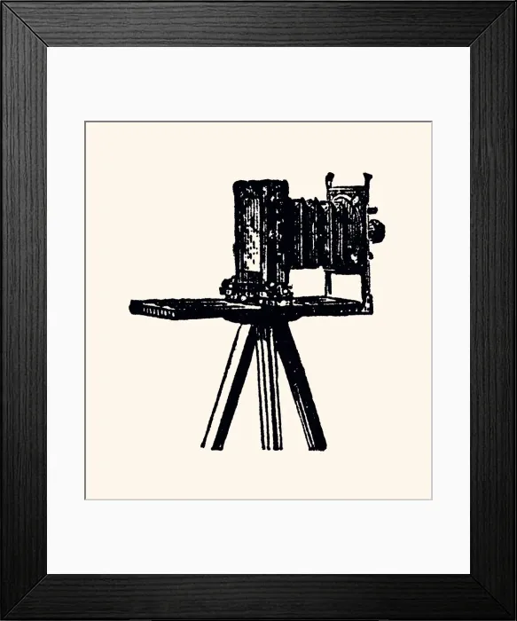 Framed Print : ANTIQUE CAMERA - high resolution with lots of detail Framed Print : ANTIQUE CAMERA - high resolution with lots of detail