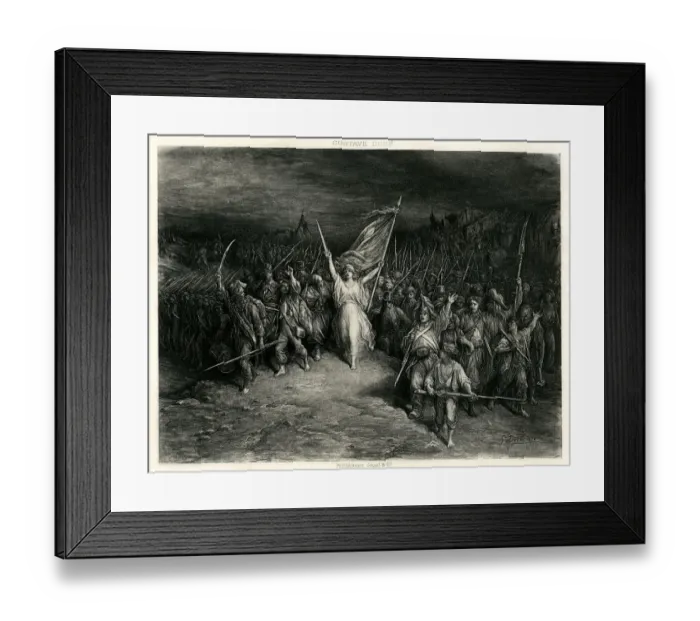 Framed Print : MARSEILLAISE (XXXL) Framed Print : MARSEILLAISE (XXXL)