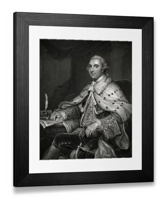 Framed Print : William Fitz-Maurice Petty