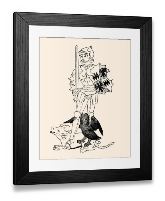 Framed Print : WARWICK THE KING-MAKER (XXXL)