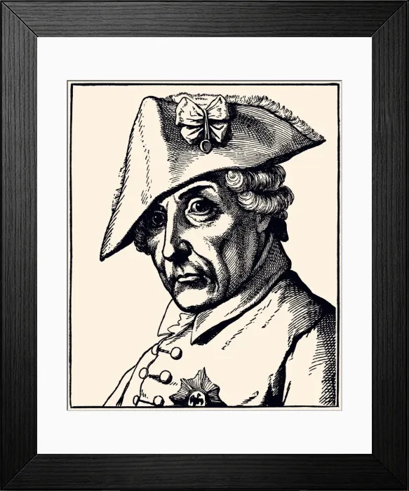 Framed Print : FREDERICK THE GREAT (XXXL) Framed Print : FREDERICK THE GREAT (XXXL)
