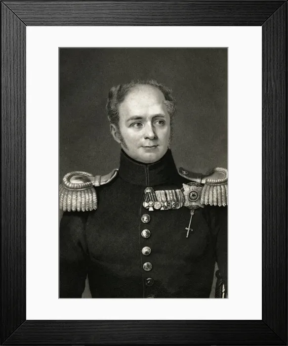 Framed Print : Alexander I emperor of Russia Framed Print : Alexander I emperor of Russia