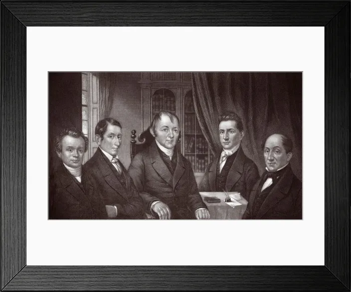 Framed Print : American politicians Framed Print : American politicians