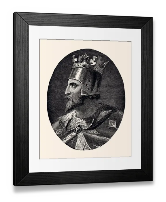 Framed Print : RICHARD CA UR DE LION or RICHARD THE LIONHEART (XXXL) Framed Print : RICHARD CA UR DE LION or RICHARD THE LIONHEART (XXXL)